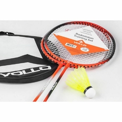 Kit Badminton 2 Raquetes e 3 Petecas Vollo - comprar online