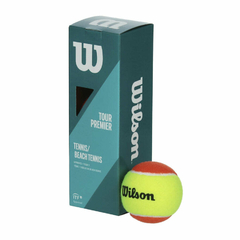 Bola de Tennis e Beach Tennis Wilson Tour Ptemier