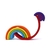 Arco-Íris de Brincar com 7 arcos (28cm) - Colorido - loja online