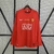 Camisa Manchester United 2008 Manga Longa