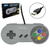 Controle Usb Super N-snes Joystick Kp-3124 Retrô 8 Botões