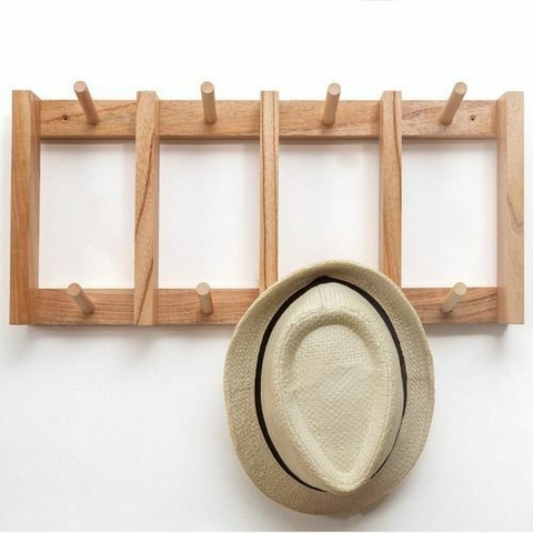 Perchero de madera escandinavo sale