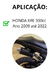 Escapamento Fortuna F1 Mini Tri - Moto Honda Xre 300 Todas - comprar online
