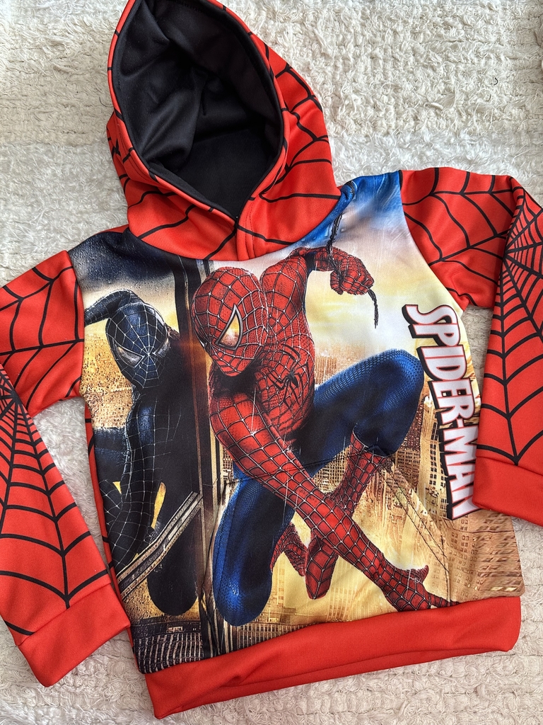 Buzo spiderman MUNDO PIJAMA Tienda mayorista