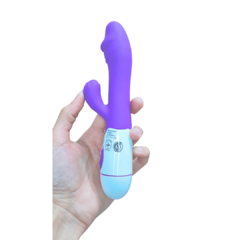 VIBRO DOBLE ESTIMULACION USB 10 FUNCIONES-SNAPPY. DV-VB004-U