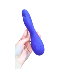 VIBRADOR PUNTO G Y CLITORIS - 10 MODOS USB 22X3.7 CM. MAXX-RABBIT