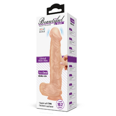 VIBRADOR REALISTICO "BERGRISI" PELLIZACBLE CON VENTOSA Y CONTROL CON CABLE. BW-008103ZR