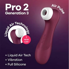 SUCCIONADOR Y VIBRADOR SATISFYER "PRO 2 GENERATION 3" RECARGABLE. SW10247