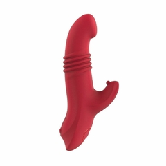 LUXURY RED PASSION 5 - VIBRADOR DOBLE SUBE Y BAJA USB. ST-VB-0430