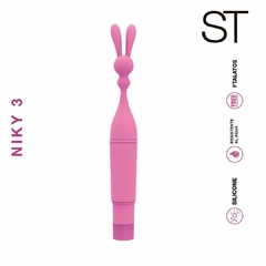 NIKY 3- VIBRO ESTIMULADOR 20 X 2.5 CM. VV020A