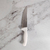 CUCHILLO CARNICERO MANGO BLANCO 17,5CM