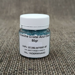 Granilha Cristal Azul Claro - 50g