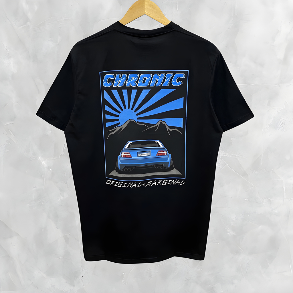 Camiseta Chronic “Highway” Preta - Safe Skate Shop