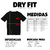 Camiseta Dry Fit Preta - Flame - loja online