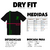 Camiseta Dry Fit Preta - Warrior - M4wave