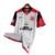 Camisa Flamengo II Retrô 08/09 Torcedor Masculina - Branca com detalhes em vermelho patrocinio Lubrax - comprar online