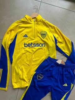 CONJUNTO BOCA JUNIORS BUZO Y PANTALON