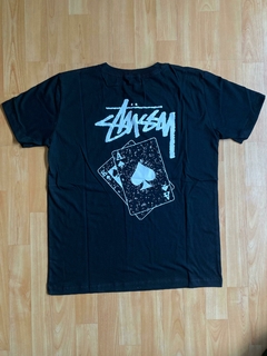 REMERA ALGODON NIKE NEGRA STUSSY - comprar online