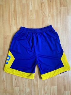 SHORT BOCA JUNIORS BERMUDA CON BOLSILLOS ESTILO NBA BORDADA - FAQ INDUMENTARIA