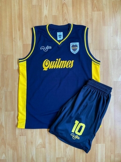 CONJUNTO MUSCULOSA Y SHORT BOCA JUNIORS OLAN RETRO 1995 AZUL - comprar online