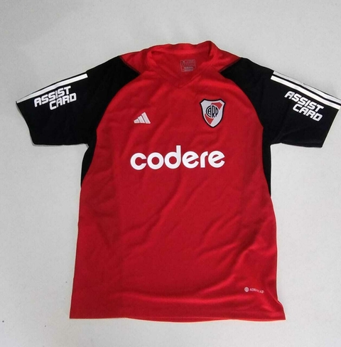 CAMISETA RIVER PLATE ENTRENAMIENTO NUEVA ROJA 2024