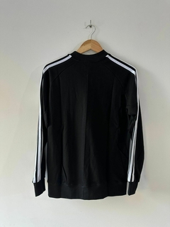 CAMPERA ADIDAS SST ALGODON FRIZADA NEGRA - tienda online