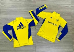 BUZO MEDIOCIERRE BOCA JUNIORS AMARILLO 2024