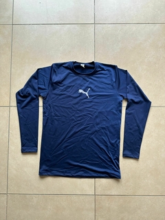 REMERA TERMICA PUMA AZUL