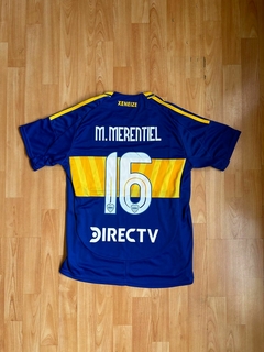 CAMISETA BOCA JUNIORS MERENTIEL MANGA CORTA TITULAR 2025