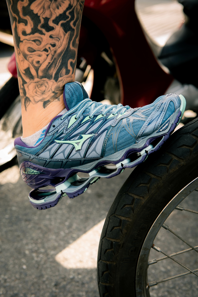 Mizuno prophecy 7 sales preto e roxo