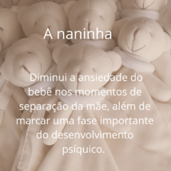 Naninha Ursinha Baby Rosa - loja online