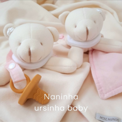 Naninha Ursinha Baby Rosa - comprar online