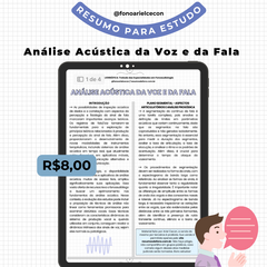 Análise Acústica da Voz e da Fala