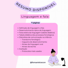 Linguagem e Fala - comprar online