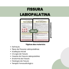 Fissura Labiopalatina - comprar online