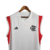 Camisa Regata Flamengo Treino II 23/24 Torcedor Masculina - Branco com detalhes em vermelho e preto - DR IMPORTS - Artigos Esportivos