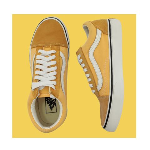 Vans amarelo 2024 old skool