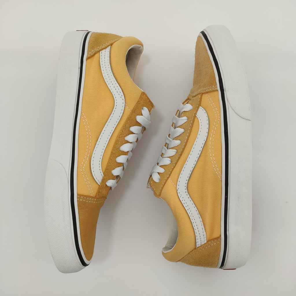 Vans old sales skool ochre yellow