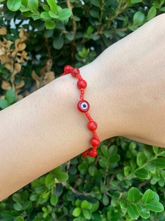 PULSERA ACTIVA CHAKRA OJO - Rojo de la paz