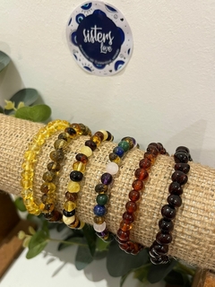 Imagen de Pulsera de ámbar miel