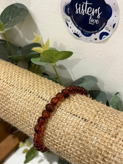 Pulsera de ámbar COGNAC