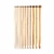 Agulha de crochê tunisiano bambu - 3.5 mm. - comprar online