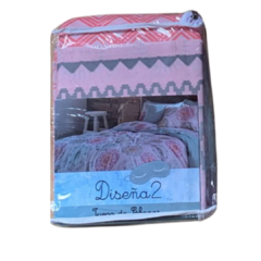 Sabana estampada Percal 144 Hilos - 2 y 1/2 pz. - comprar online