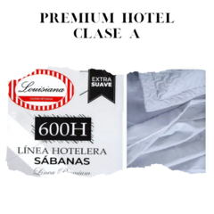 Juego de sábana hotelera 600 hilos 2 y 1/2 pz