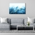 Quadro Decorativo Canvas Sala Escritório Abstrato Azul Luxo 100x70 - comprar online