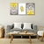 Quadro Decorativo Canvas Sala Quarto Frase Antes de tudo Fé 120x60 - comprar online