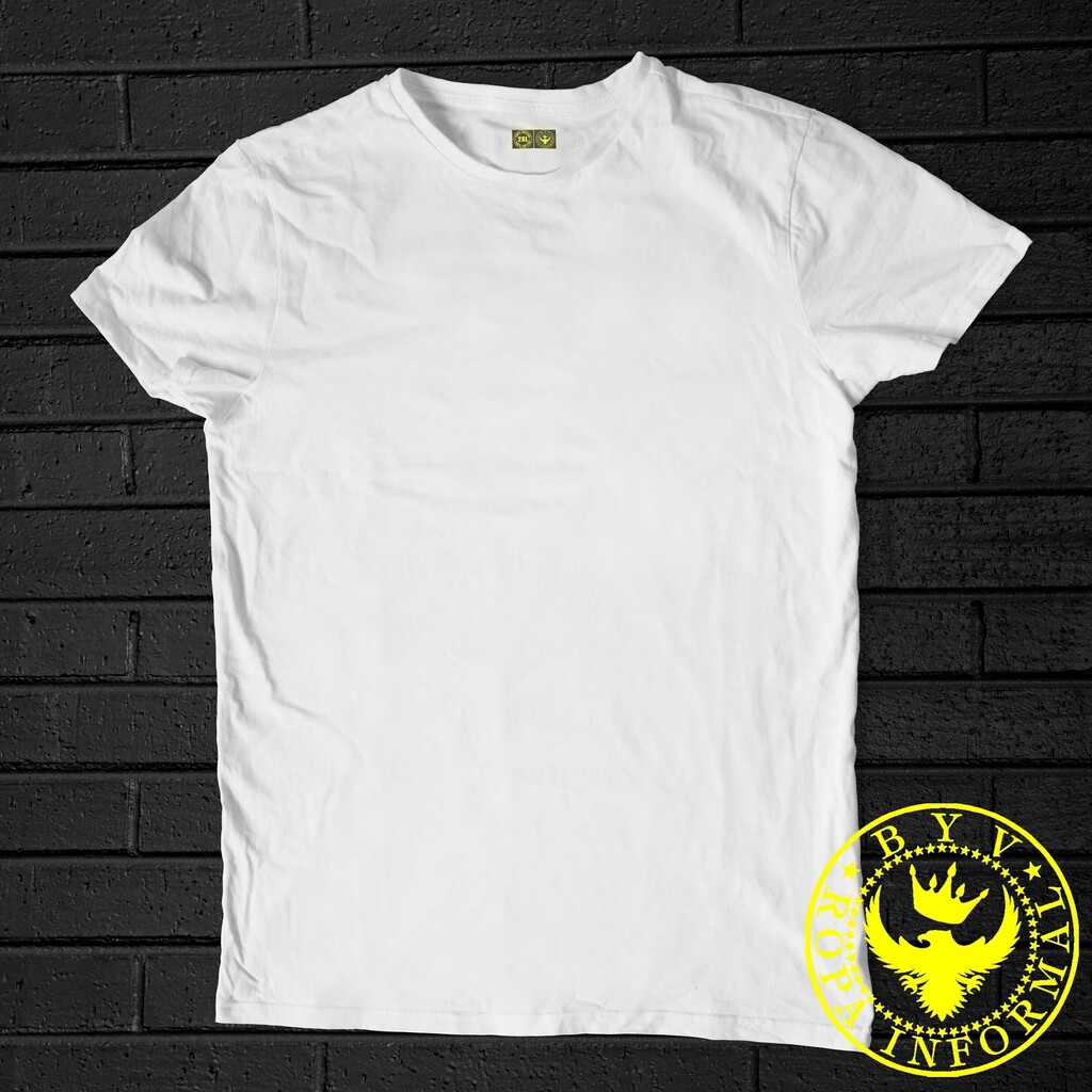 REMERA EN ALGODON PREMIUM 24.1 LISA SIN ESTAMPAR