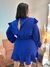 Macaquinho Nina Plus Size Azul Royal - Ray Plus Boutique