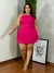 Macaquinho Andressa Pink Plus Size - loja online