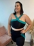 Conjunto Fitness Poliamida Preto e Verde Plus Size - comprar online